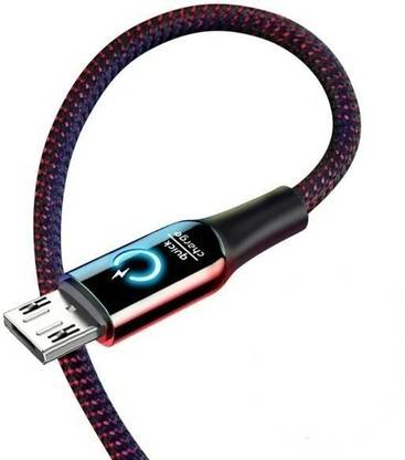 Chias Micro USB Cable 2 A 1 m Quick Charging Indicator Micro USB Data Cable with Intelligent Power Off