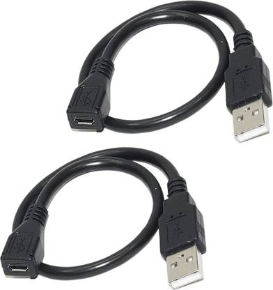 Bronbyte Micro USB Cable 0.12 m Micro USB Female to USB Male Cable for OTG cable
