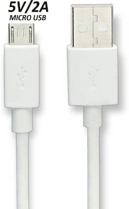 ULTRADART Micro USB Cable 2 A 1 m original Micro USB Cable | Compatible with Realme 2,2Pro,C1,C2,C3,C7,C11,C12,C15,Vivo Y69,Y66,V5,V5S,V9,OPPO A83,A3,A3s,A5s