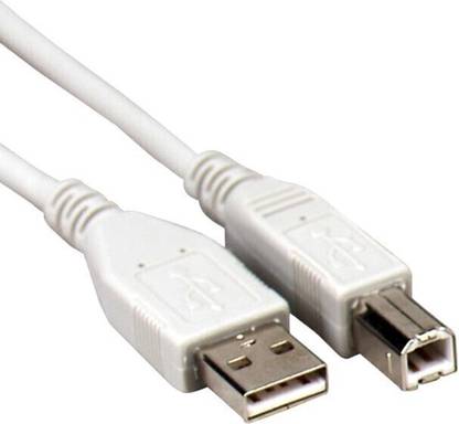 Etake Micro USB Cable 1.5 m 1.5 Meter USB 2.0 White Printer Cable