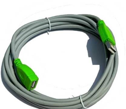 A Plus Products Micro USB Cable 3 m MULTYBYTE USB 2.0 Extension ( Male To Female ) Cable 3 MTR ( Pack of 1)