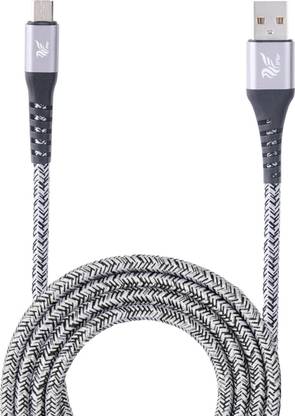 IAIR Micro USB Cable 1.25 m D10 Nylon Braided Fast Charging and Data Sync Cable