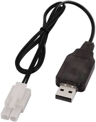 ULTRABYTES Micro USB Cable 0.3 m USB Power Charging Cable for RC Car 3.6V 250mA Ni-MH Ni-CD Battery