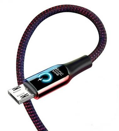 Chias Micro USB Cable 2 A 1 m Quick Charging Indicator Micro USB Data Cable with Intelligent Power Off