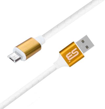 SB Micro USB Cable 2 A 1.2 m Fast Charging & Data Sync 1.2 m Micro Usb Data Cable (Android)  (Compatible with All Micro Usb Honor 9S, Honor 9A, Honor Holly 3 Plus, Honor 10 Lite, Honor 8C, Gold, One Cable)