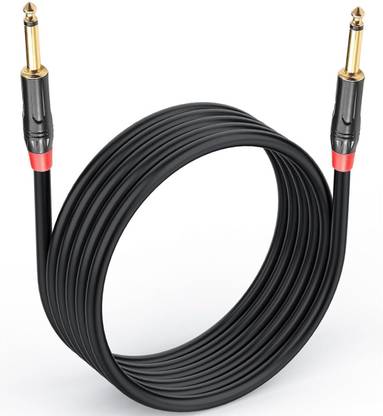 Moxe Mono Audio Cable 3 m 6.35mm to 6.35 Mono Jack Guitar Instrument Cable