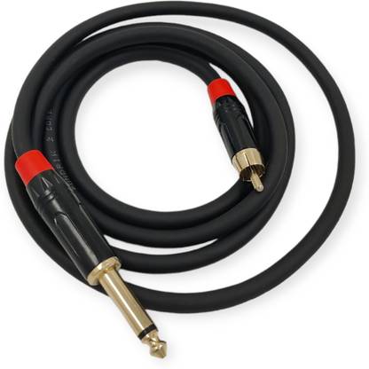 TZ SMART Mono Audio Cable 10 m RCA to 3.5mm Male Audio Cable 6.35 TS Mono