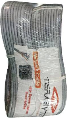 TERABYTE Patch Cable 90 m 90 Mtr CAT6 Ethernet Cable High Speed RJ45 LAN Cable For Network, Modem