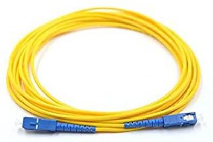 Syrotech Patch Cable 5 m Fiber Patch Cord Sc Upc Simplex Single Mode Cable 5 Meters (Pack of 5) | FTTH