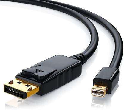 VOOCME Patch Cable 2 m Mini Displayport (Mini Dp) To Displayport Male To Male Thunderbolt Port Cable