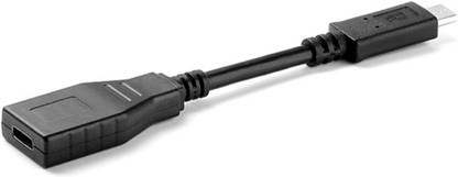 TECHGEAR Patch Cable 0.1 m USB 3.1 Type C Extension Short Cable