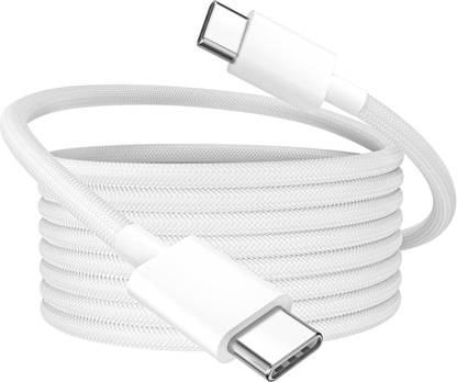 LAMIYANA Power Cord 3 A 1 m Basics USB-C to USB-C 2.0 Fast Charger Cable, 480Mbps Speed