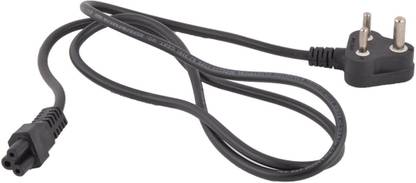 Upix Power Cord 1.5 m Copper Supreme Quality 1.2 Meter 3Pin Power Cord for Laptop