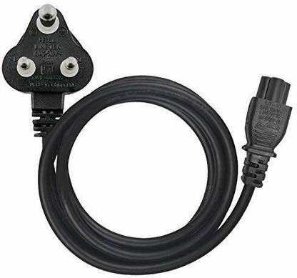 ATEKT Power Cord 1.5 m Power Cable Cord- 3 Pin Adapter Isi Certified(5 Feet/ 1.5 Meter) PACK OF 1