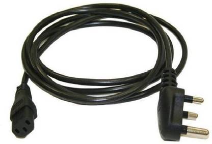 Etake Power Cord 1.2 m 3 Pin Power Supply Cable for PC, Desktop, Monitor, Printer
