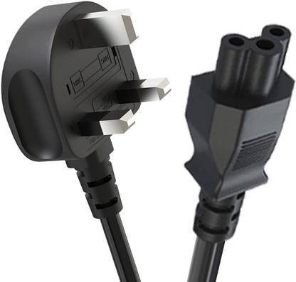 Fedus Power Cord 3 m 3M Standard UK Laptop Power Cable with Fuse, 3 Pin 18AWG Laptop Cord