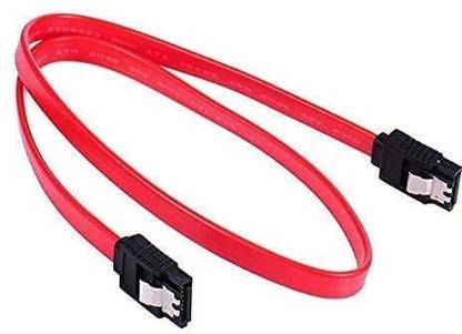SVDK Power Sharing Cable 0.5 m SATA (SATA 3) Cable 1.5GB/s, 3GB/s, 6GB/s for Hard-Disk & SSD Cable with Locking