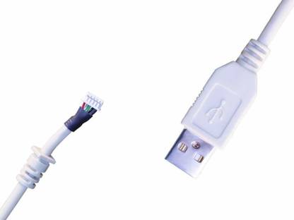 AMAN Power Sharing Cable 1 m USB Cable startec fm220u Replacement fingerprint scanner biometric cable