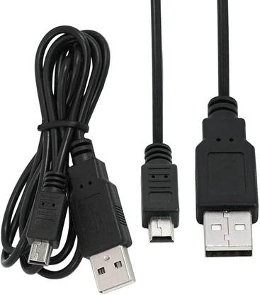 STORITE Reversible Micro USB 2 A 1 m 2.0 A to Mini 5 pin B Cable for External HDDS/Camera/Card Readers