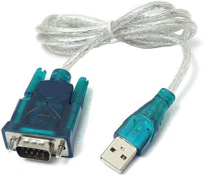 TERABYTE Reversible USB 2.0 1.5 m USB to RS-232 Cable Adapter/USB to RS232 Serial Cable Converter Adapter / RS232 Serial 9 Pin