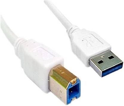 जेनरिक्स 9.75 Meter USB 3.0 High Speed Cable Printer for HP, Canon, Epson, Scanner Cable A USB Male to B Printer Male रिवर्सिबल USB 2.0
