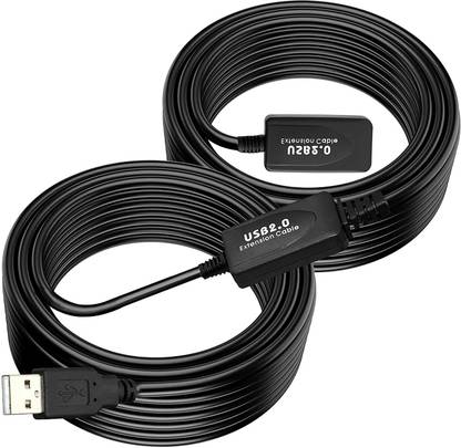STORITE Reversible USB 2.0 2 A 20 m Active USB 2.0 Extension Cable 20m