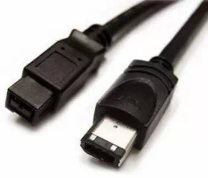 TECHGEAR Reversible USB 2.0 1.5 m Firewire 800 IEEE 1394b Cable 9 Pin Male to 6 Pin Male 9P-6P Cable 1.5M