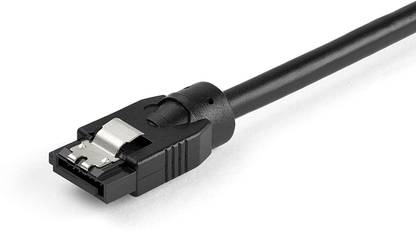 Tobo SAS Cable 39 m Plastic SATA Cable 39cm Straight to 90 Degree Right Angled Data Leads 6Gbps Speed