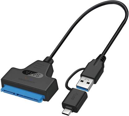 Tobo SAS Cable 0.3 m Type C to SATA Cable USB 3.1 Type C Gen 2 Adapter Cable Hard Drive Converter USB 3.0 to Adapter