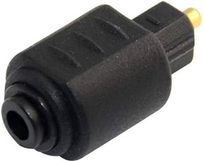 Tobo Stereo Audio Cable 3.5 m Optical Audio Adapter 3.5mm Female Digital Toslink Male Audio Adapter TD-687OC