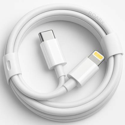 RoarX Lightning Cable 6 A 1 m 20 Watt Type C i-phone cable compatible with Apple iPhone 11 12 13 14 15 Pro Pro Max X XR XS SE SE2 Series C to Light_ning cable MFI
