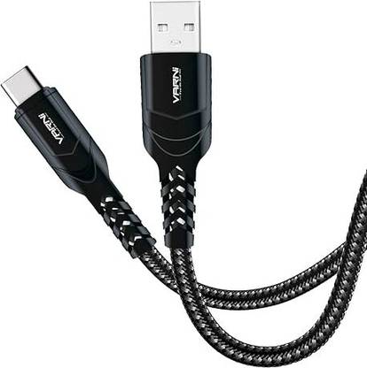 ROHIT ELECTRONICS Type C 1 m I U72 3.1A Type-C USB Data & Fast Charging Cable, Solid Cable, Strong And Flexible, Made in India, Use For Smartphone & Many Other Digital Devices, 3.2 Feet (1.0 Meter)