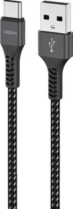 Urban Type C 2 A 1.2 m Nylon Braided Dash C Type C to USB Unbreakable Charge & Sync Cable