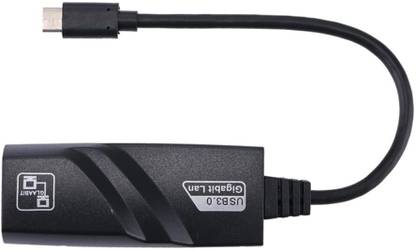 DooBuy Type C to LAN Adapter, USB 3.1 Type-C Gigabit Ethernet LAN 10/100/1000Mbps Wire Network Convert Plug & Play for Mac-Book, Laptop etc. USB Hub