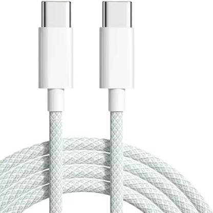 HIVEN Type C 1 m Fast Charging Type C to Type C Data Cable Compatible