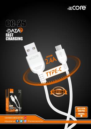 CORE Type C 2.4 A 1 m CC-25