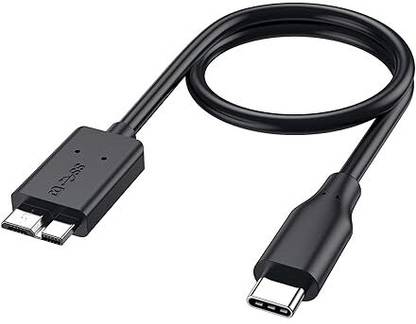 ALRITO Type C 0.3 m USB C to Micro B 3.0 Cable (5 Gbps), USB 3.1 External Hard Drive Cable