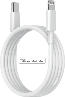 RoarX Type C 6 A 1 m Type C to Lightning Cable, Fast Charge Cord Wire Lead USB C Fast Charging