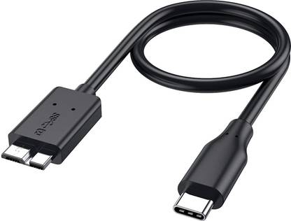 sounce Type C 0.5 m Hard Drive Cable, USB Type C to USB 3.0 Micro-B