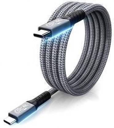 Verilux Type C 1.49 m Type C to Type C Fast Charging Cable Adapter Support 240W PD Fast Charging