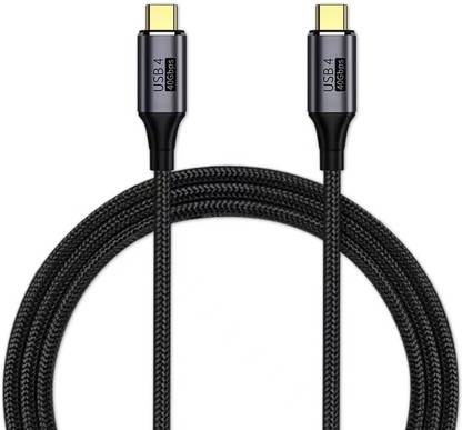 Verilux USB Type C Cable 2 A 2 m Type C Cable USB4 Thunderbolt 4 Cable 3.9Ft, Supports 8K Display / 40Gb
