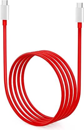 TROST Type C 6 A 1.2 m Warp Charge Type-C to C 65WT/6A Data Cable Super Fast Quick Charging