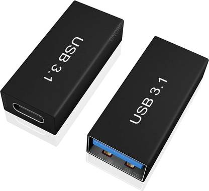 ONCRO Black Female USB 3.1 to type c Adapter USB C hub extender connector jointer converter Phone Converter