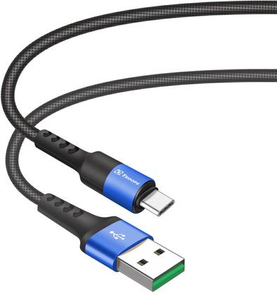 TP TROOPS Type C 1.2 m 6.0A Micro USB Data & Charging Cable, Made in India, Data Sync, Durable 1.2-Meter Long USB Cable for Micro USB Devices