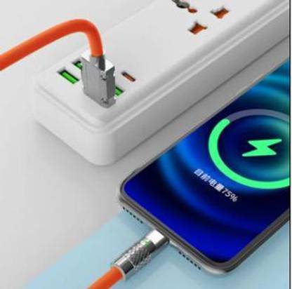 टेकगियर Data Lead Type C Fast Charger Cable 120 w Type C