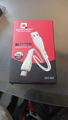 Quantron Type C 1 m QCC - 805 TYPE -C CABLE 1 MTR HIGH QUALITY