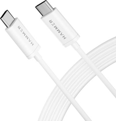 Hammer Type C 1.5 m Length 100W Fast Chraging Cable,Rapid Data Transfer Type C to C Cable