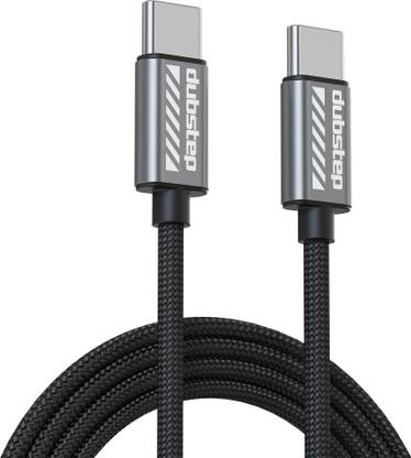 Dubstep Type C 1.25 m Blaze Flash 65W Type-C to Type-C Fast Data Charging Cable