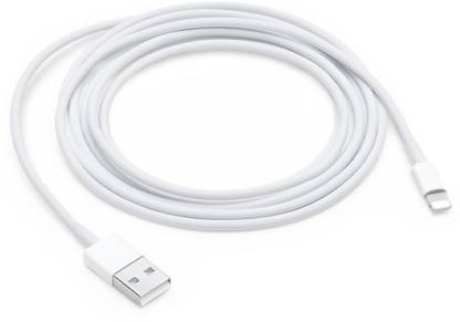 Lynacz Lightning Cable 1 m Original USB To Lightening Cable for iPhone 5 | 5s | SE | 6 | 6s | 6 | 6Plus | 7 | 7 Plus | 8 | 8 Plus | X | Xs | XR | Xs Max iPad Airpod Devices (Only Cable)