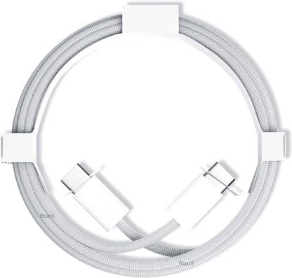 RoarX Type C 6 A 1 m Nylon Braided iphone 15 15 pro 15 pro max original data cable type c compatible for apple iphone 15 15 pro 15 pro max 15 plus nylon braided